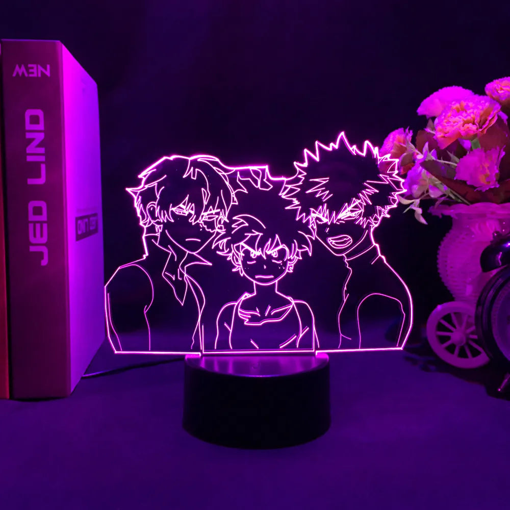 my hero academia Night Light