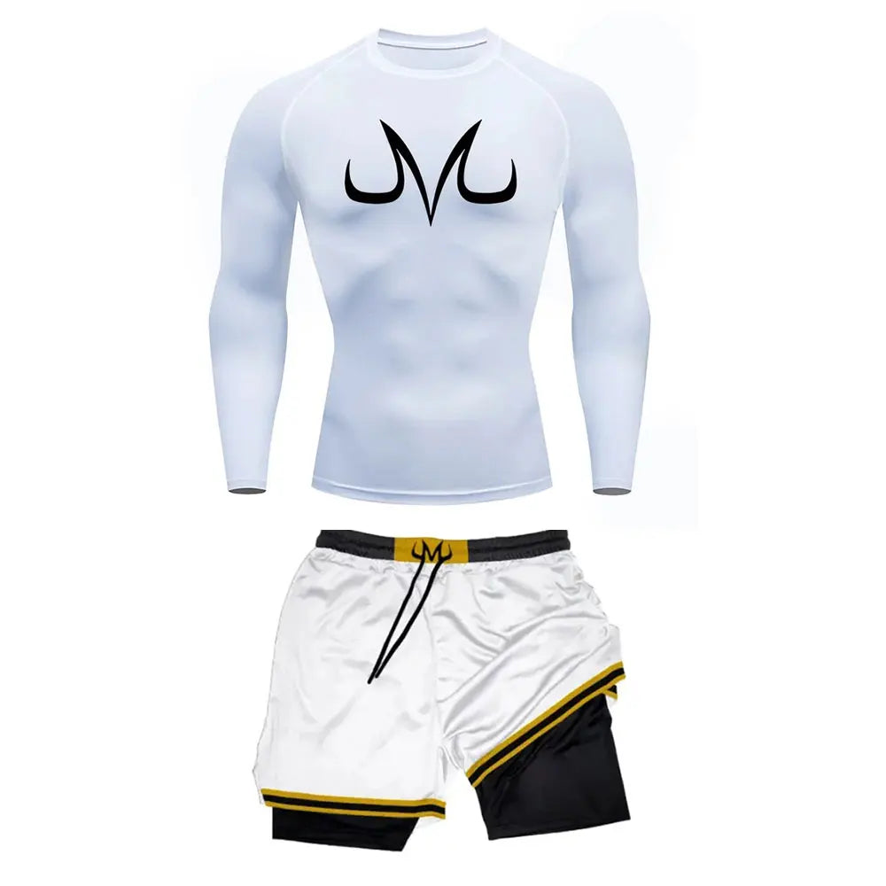 Majin M long sleeve gym set