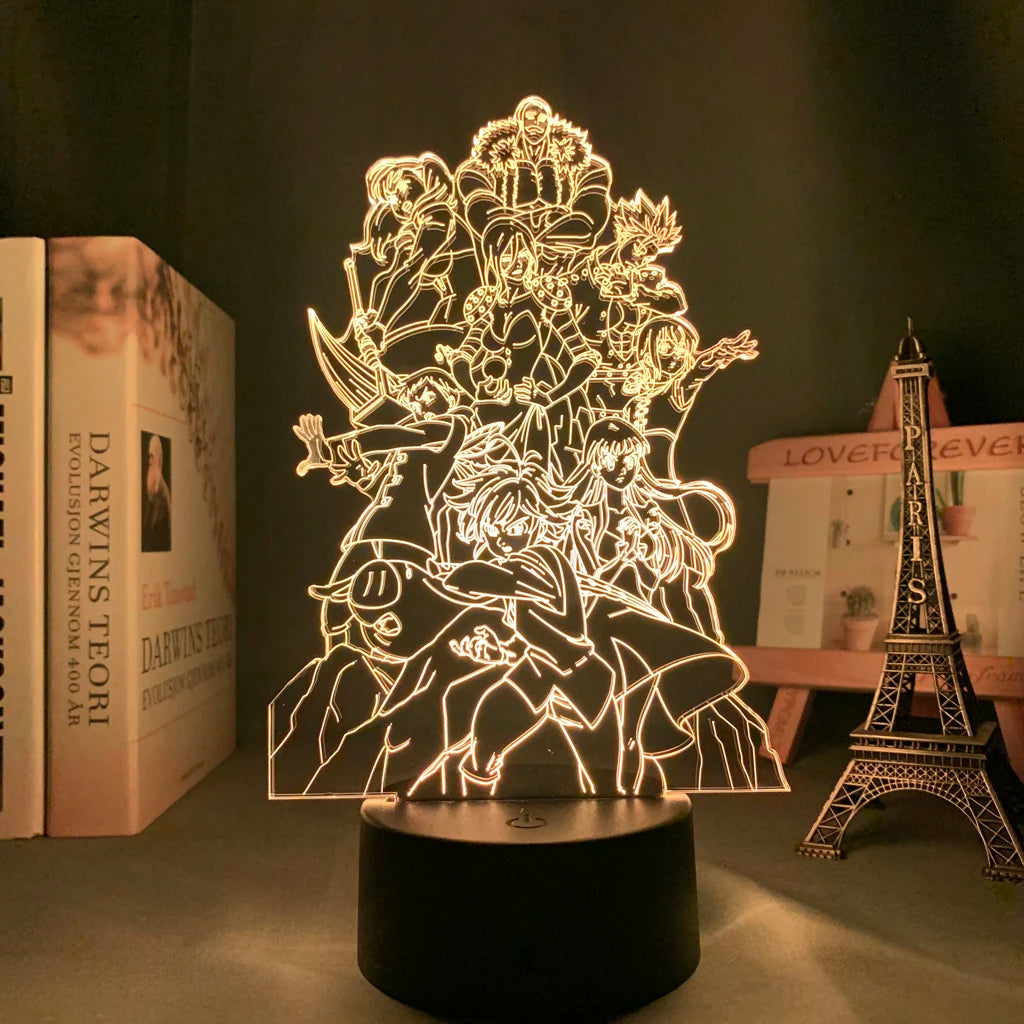 Seven deadly sins Night Light