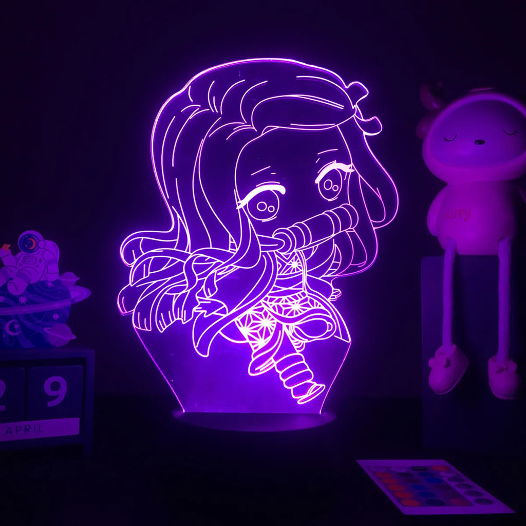 nezuko Night Light