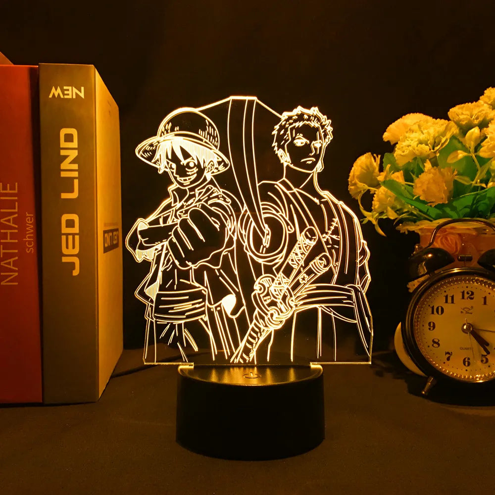 Luffy X Zoro Night Light