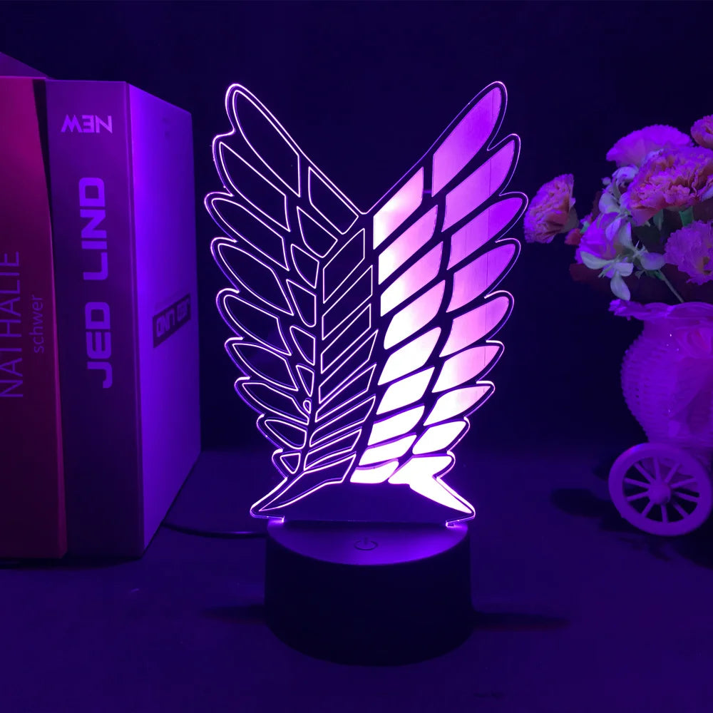 Attack on titan Night Light