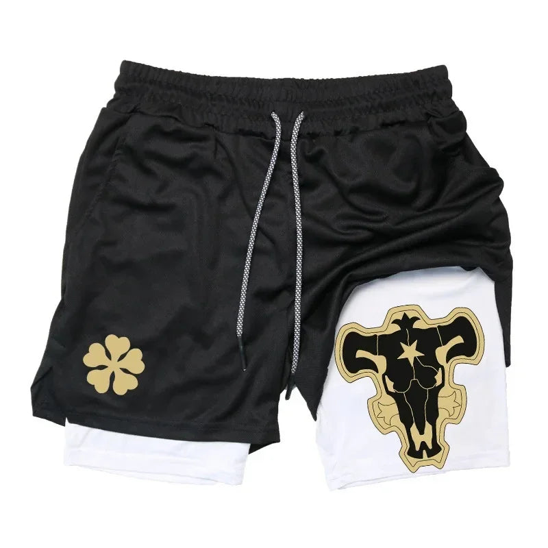 Black Bulls Shorts