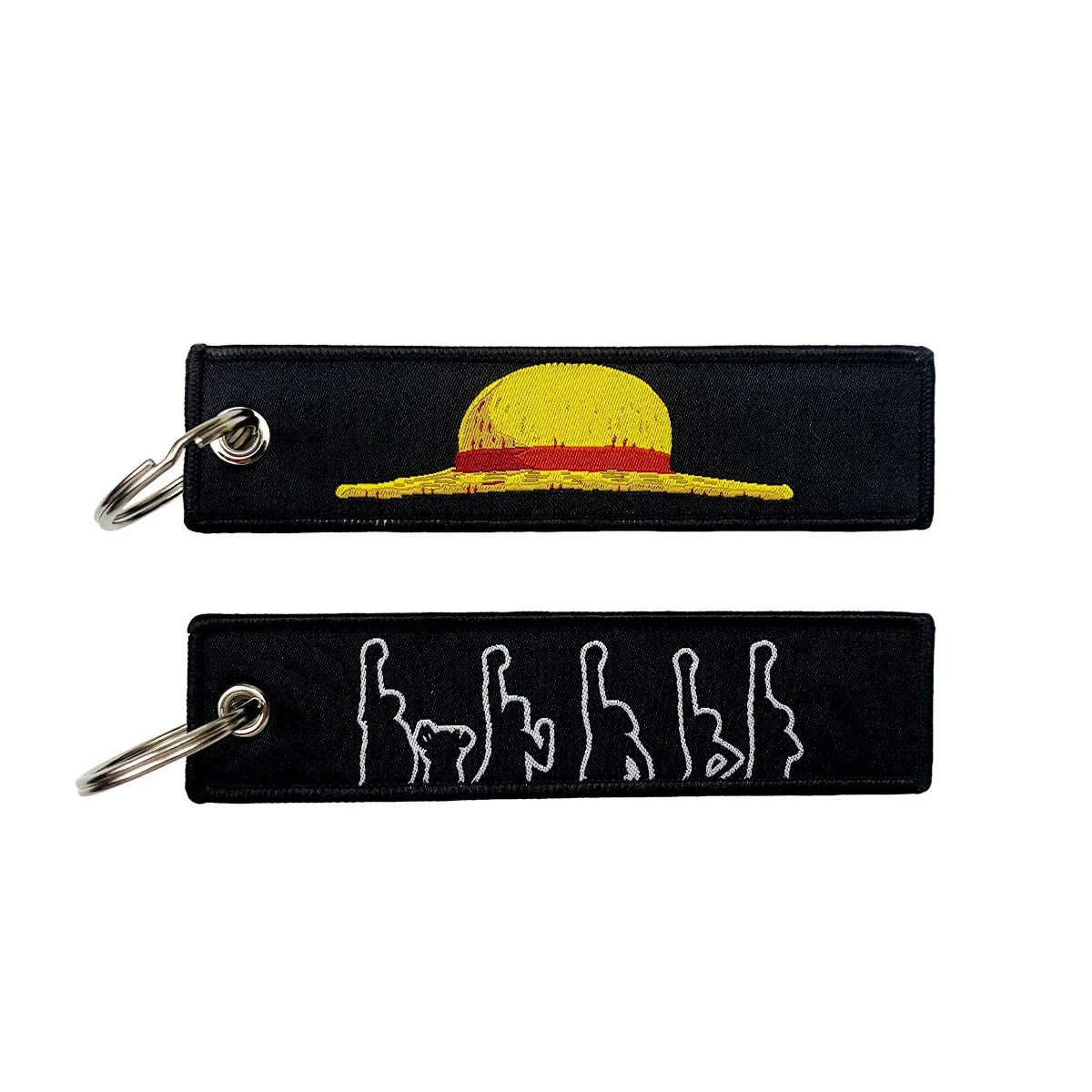 straw hat keychain