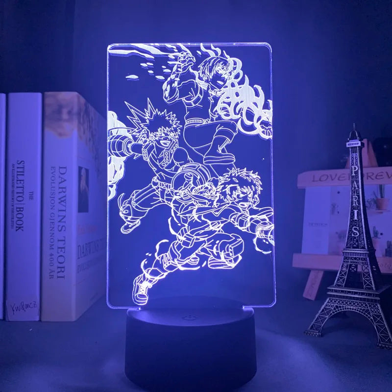 my hero academia Night Light