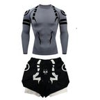 Sukuna long sleeve gym set