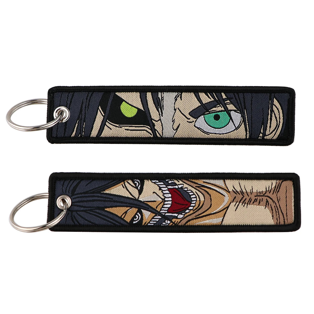 eren x attack titan keychain