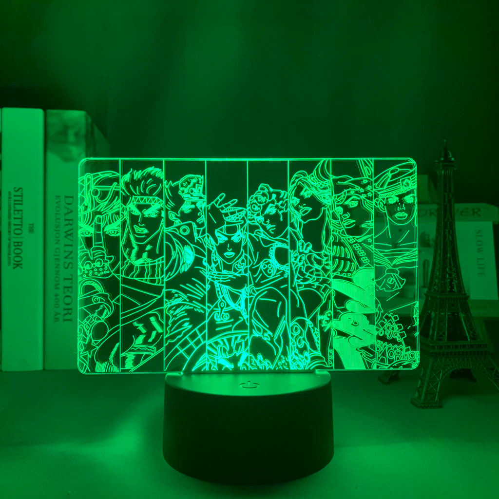 jjba Night Light