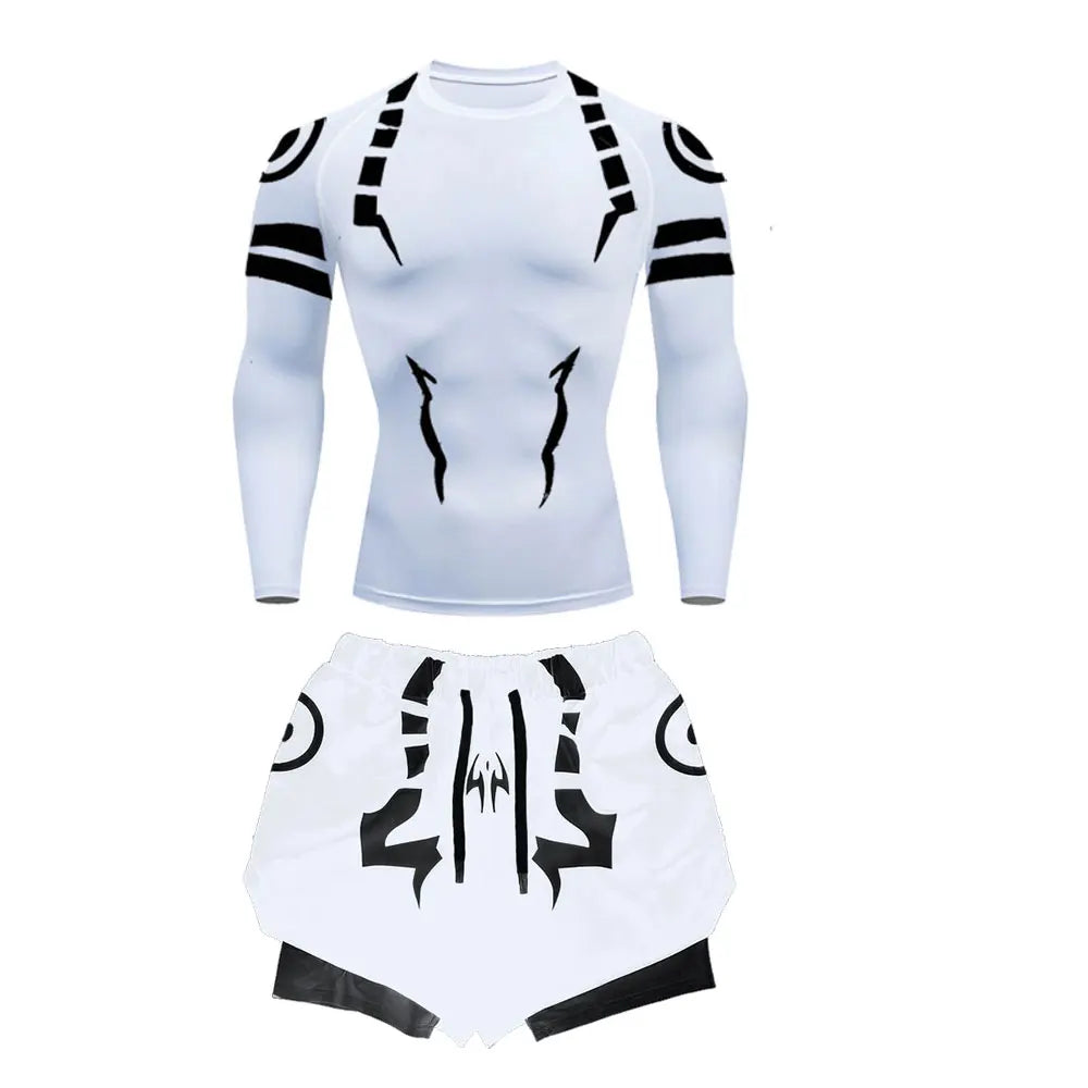 Sukuna long sleeve gym set