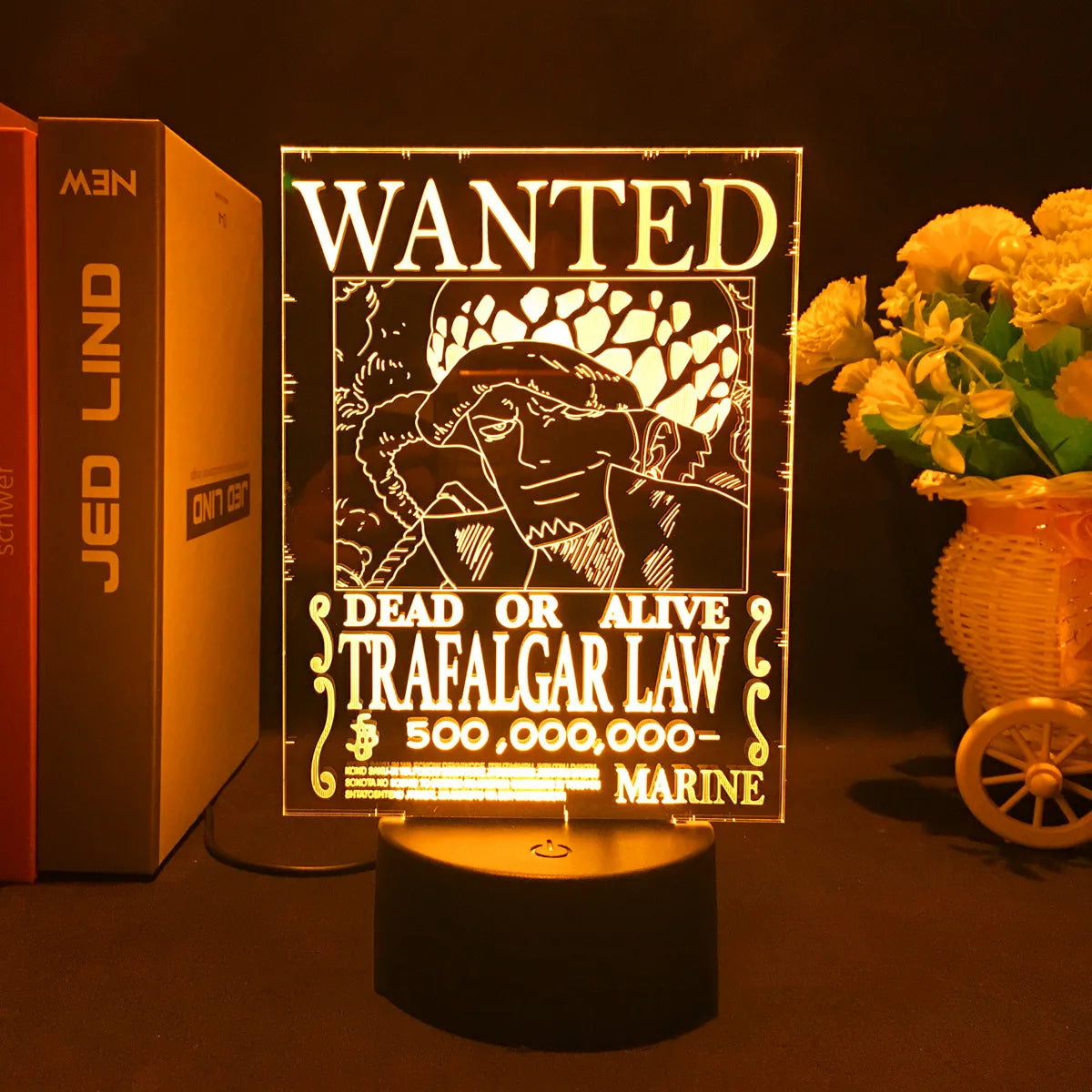 trafalgar law wanted Night Light