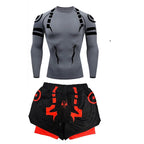 Sukuna long sleeve gym set