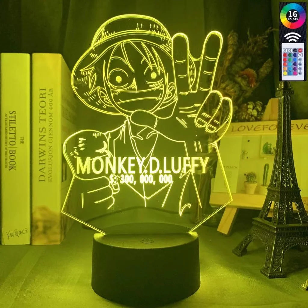 Luffy Night Light