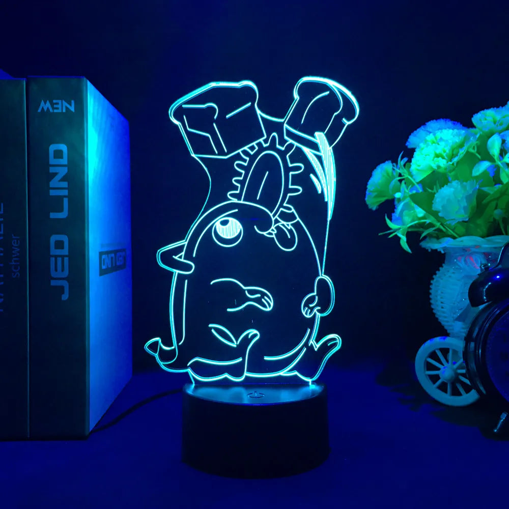 Pochita Night Light