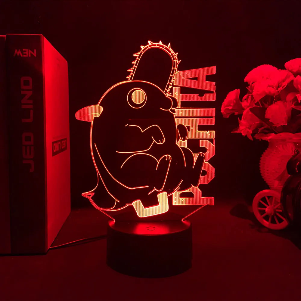 Pochita Night Light