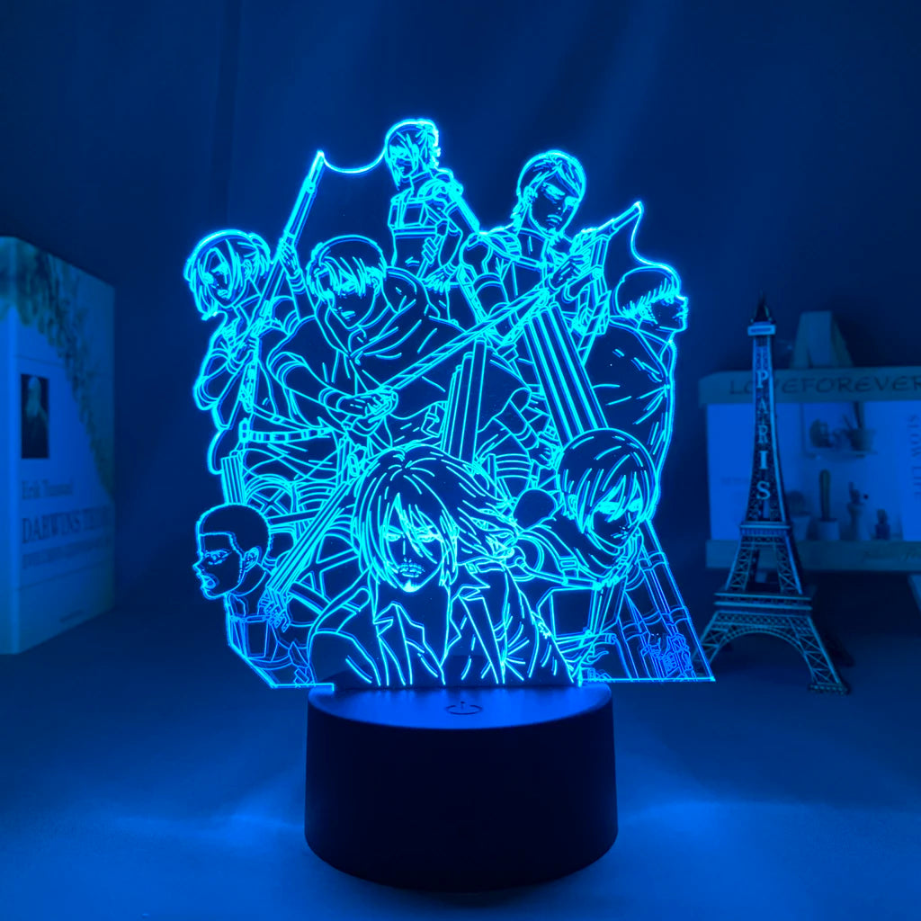Attack on titan Night Light