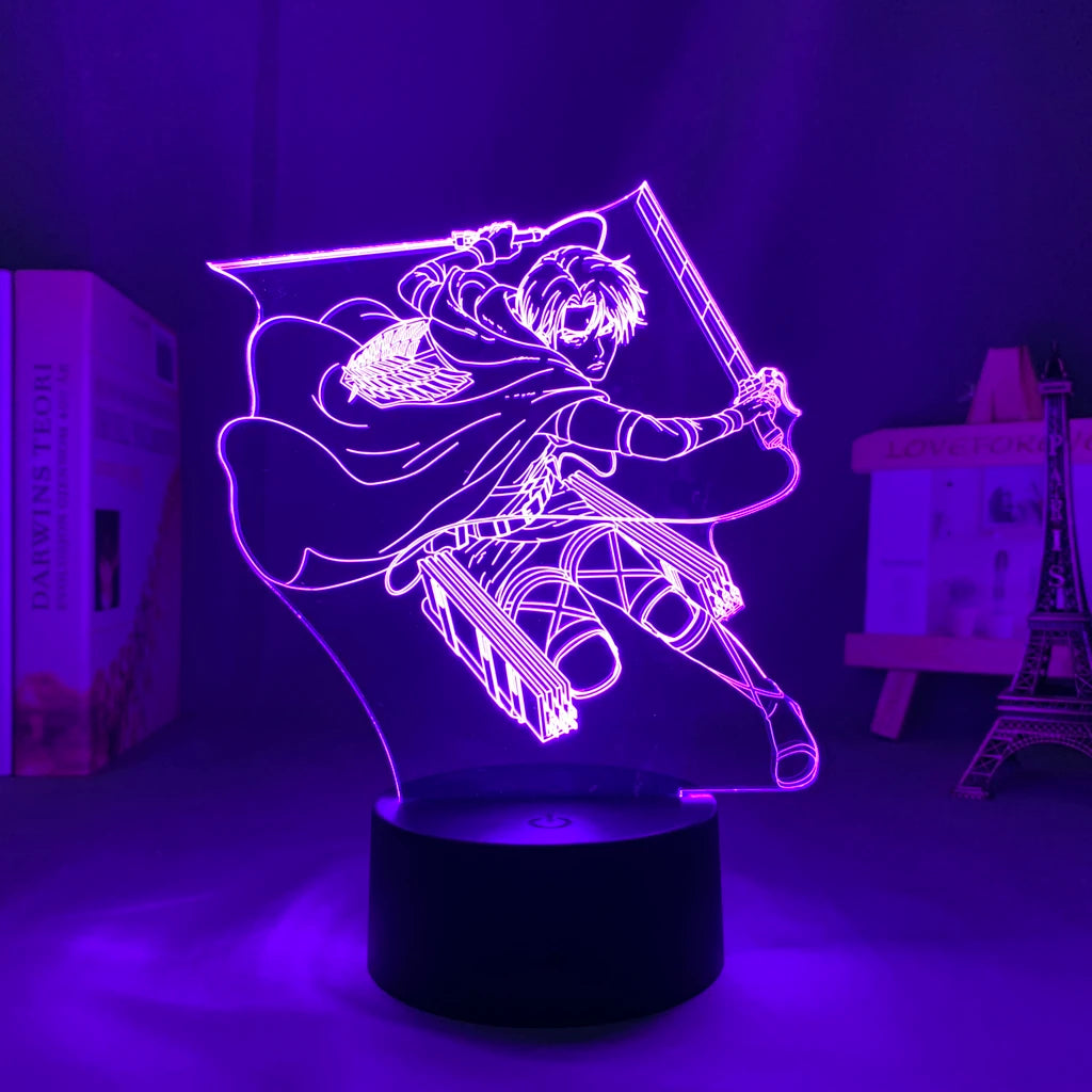 Levi ackermen Night Light