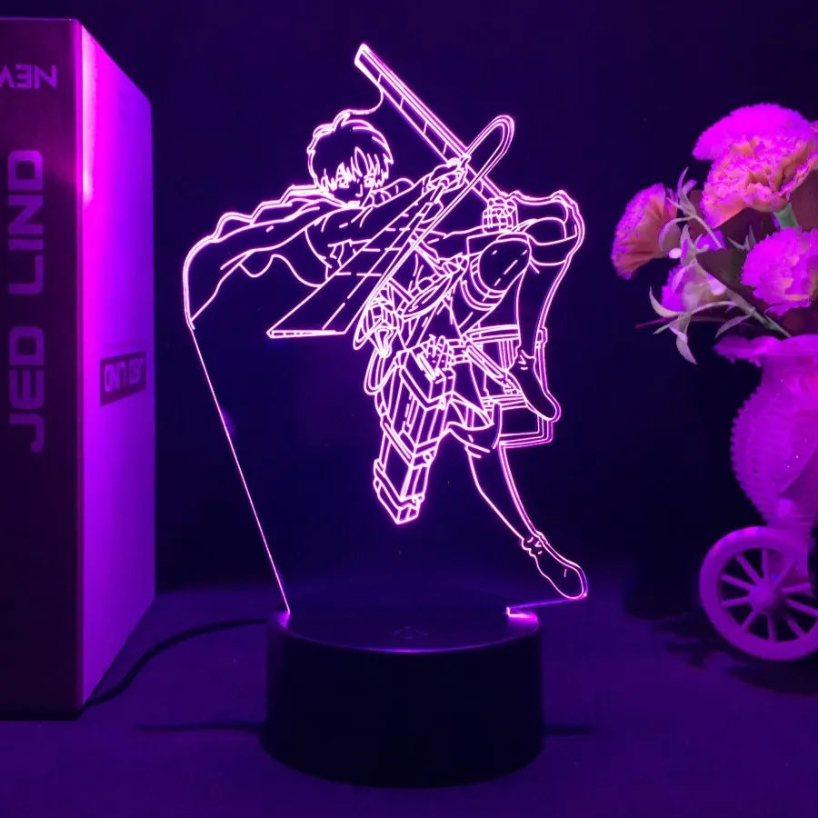 Eren yeager Night Light